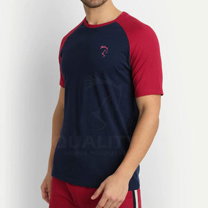เสื้อยืดผ้าฝ้าย100% ผู้ชายสวมใส่สบายระบายอากาศได้ดีทำจากโรงงาน - Product Image 3