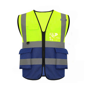 Veste de sécurité personnalisée à prix FOB réflecteur de travail haute visibilité pour la construction vêtements gilet réflecteur réfléchissant de sécurité de signalisation - Product Image 3