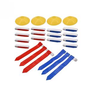 อุปกรณ์ฝึกซ้อมกีฬาคุณภาพสูงขายส่ง เข็มขัดฟุตบอลธงแบบปลดเร็ว ชุดฟุตบอลธงสำหรับทีม - Product Image 3