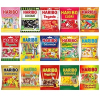 Haribo Traditionele Air-Drops Euka Menthol Fruitgelei Gebakjes Italiaanse Glucose 100g Meerkleurig Uit Italië
