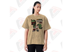 เสื้อยืดผ้ายีนส์ผ้ายีนส์ผ้าลูกฟูกสำหรับผู้หญิงทันสมัยทันสมัยทันสมัยผ้าลินินเป็นมิตรต่อสิ่งแวดล้อมผ้าปะติดลูกปัด - Product Image 3