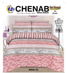 Sábana paquistaní 100% algodón sábana estampada sábana de algodón paquistaní juego de cama de algodón en precio al por mayor de alta calidad - Product Image 4