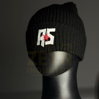 Gorro de Punto Personalizado 100% Acrílico con Logotipo Bordado |   Gorro de Invierno Cálido y Ajustable con Diseño Acanalado para Hombre y Mujer, Cómodo