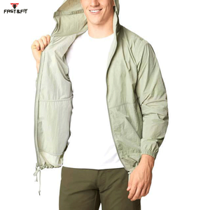 Chaqueta Impermeable Deportiva Ligera de Lona con Capucha, Cortavientos, para Invierno, en Oferta, Precio de Mayoreo - Product Image 3