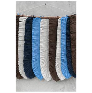 Boho Macramé Feuille Tenture Murale À La Main Coton Cordon Art Déco Design pour La Maison & Mariage Décor Bois Artisanat Technique - Product Image 1