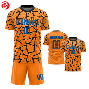 Highest Quality Adults Soccer Wear Automated Cutting Football Jersey Set-Training Wear Tops Shirts Uniforms - Product Image 6