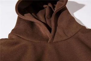 Plain Dyed Pullover <b>Hoodies</b> for Men - Product Image 3