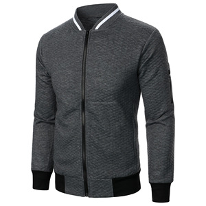 Sudadera con Capucha Casual para Hombre, con Cierre y Cuello Redondo, Estampado Personalizado, 100% Poliéster, Sudadera de Forro Polar - Product Image 2