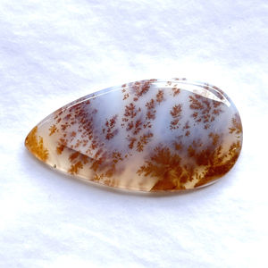 Cabujón de ágata dendrítica roja Natural 100% de alta calidad, excelente joyería de piedras preciosas hechas a mano sueltas para uso de accesorios - Product Image 2