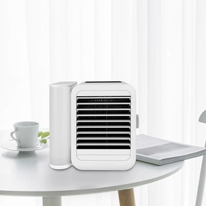 MicroCool Climatiseur Portable Mini avec Réservoir d'Eau de 1000 ml, Alimentation CA/Batterie/USB, Fonction Humidificateur et Refroidissement par Brumisation - Product Image 2