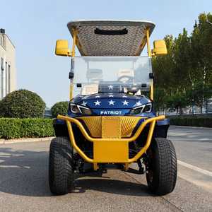 รถกอล์ฟไฟฟ้า จัดส่งฟรี ราคาดี รถออฟโรด คลับคาร์ มินิไอคอน หรูหรา แบตเตอรี่ลิเธียม 48v 72v 4 ที่นั่ง รถบักกี้ชายหาด - Product Image 2