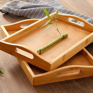 EACH <b>WOODEN</b> PRINTED TRAY BEST QUALITY <b>CARVED</b> Available square Shape and India Handicraft best Sample Hot <b>Sale</b> - Product Image 1