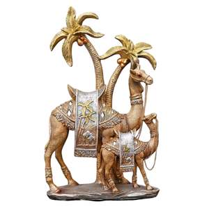 Camello de latón hecho a mano de alta calidad con acabado de níquel para decoración Metal artesanías árabes camello - Product Image 2
