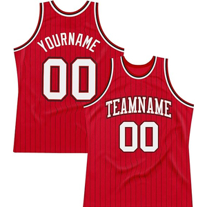 Vente chaude Maillots de basket-ball pour hommes Nom de l'équipe personnalisé Numéro Logo Tissu respirant à séchage rapide OEM Fournisseur d'uniformes en gros - Product Image 2
