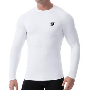 Camisetas de Compresión para Hombre Hechas en Pakistán, de Alta Calidad, Spandex/Poliéster, Ecológicas, de Secado Rápido, Precio Económico al por Mayor - Product Image 2
