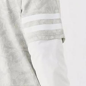 เสื้อยืดแขนยาวผ้าฝ้ายพิมพ์ลายโอเวอร์ไซส์ผ้า100% วินเทจสีซีดแสงแดดออกแบบได้ตามต้องการ - Product Image 4