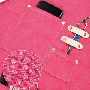 Venta caliente delantales de peluquero de algodón 2025 nuevo estilo delantales de peluquero precio de fábrica delantales de peluquero para la venta - Product Image 5