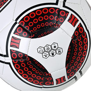 Balones de fútbol de entrenamiento de partido oficial de tamaño personalizado de alta calidad fabricación profesional buena tela hecha PU PVC uso deportivo - Product Image 5