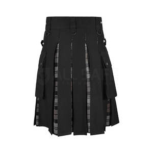 Hecho a mano de alta calidad para hombre escocés Kilt acrílico/algodón opciones de tamaño personalizado ocho yardas plisado cintura ajustable al por mayor - Product Image 4