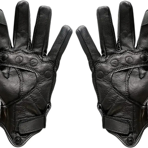 Gants de moto en cuir véritable pour sports de plein air, écran tactile, protection pour la conduite, course à moto - Product Image 4