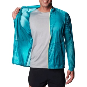 Best Quality Spring Fitness Training Running Jacket Hooded Reversible Eco-Friendly Breathable Quick-Dry Custom Front OEM - Product Image 3