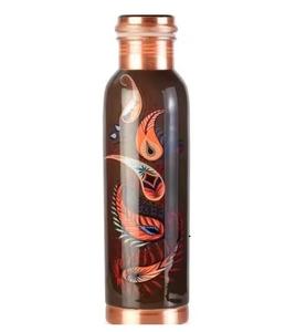 Copper <b>bottle</b> for premium <b>water</b> smooth sip, handcrafted, great for health-conscious peoples available in low price - Product Image 4