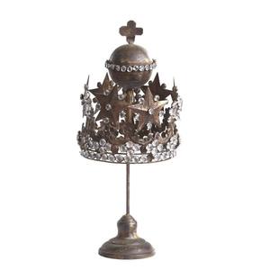 Couronne en métal Décoration royale et élégante Matériau de haute qualité Idéal pour la décoration de bureau à domicile et d'événement de luxe - Product Image 5