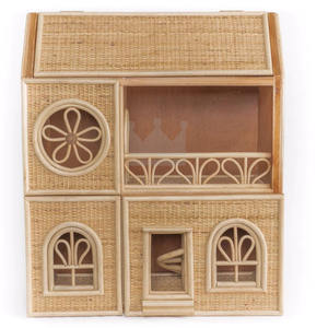 Rattan Natural Furniture for Dolls New Design for Kid Furniture Nersery High Quality Hot Sale 2023 - Product Image 3