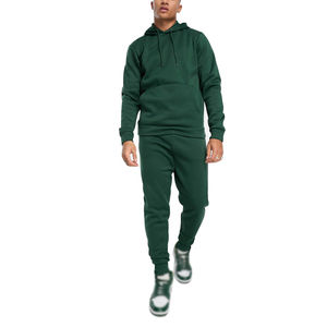 Survêtement 2 pièces pour homme, sur mesure, écologique, uni, pour jogging, course à pied, sport en intérieur et en extérieur, vêtements de sport pour jeunes, pour l'hiver - Product Image 1