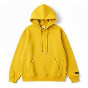 Sudadera con Capucha Lisa al por Mayor, Sudadera Unisex de Forro Polar con Marca Personalizada - Product Image 4