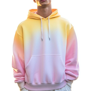 Sweat à capuche respirant pour homme Tie n Die en polaire léger imprimé avec fermeture éclair Sweat à capuche en polaire d'hiver Sweat à capuche quotidien Fabricants en gros - Product Image 2