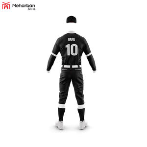 OEM Ropa Deportiva Juvenil Premium Conjunto de béisbol de alta calidad Ropa de béisbol y softbol Nuevo diseño Jerseys Uniforme personalizado - Product Image 5