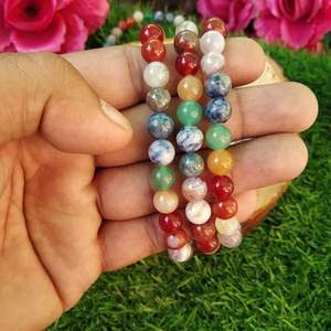 Wholesale Bulk Supply Natural Seven Chakra Healing <b>Crystal</b> Craft Bracelet Gemstone Beads Yoga Meditation Energy Jewelry - Product Image 5