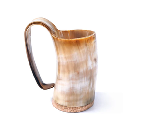 Top Quality Buffalo Drinkware Horn Mug Hot Sale Custom Size Horn Mug 100% Premium Quality Handmade Buffalo Horn Mead Mug - Product Image 4