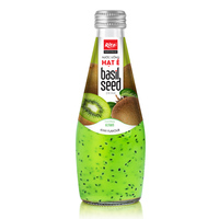 290Ml Glazen Fles Fruit & Groentesap Van De Vietnam Exporteur Op Smaak Gebracht Met Frambozen En Basilicumzaad Voor U!