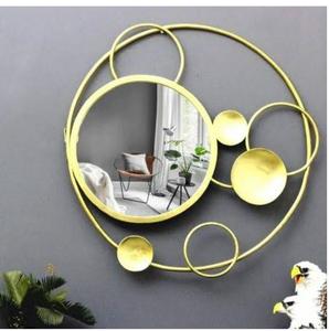 Cadre de miroir de haute qualité, taille personnalisée, cadre de miroir en métal pour salon, design incurvé à la main - Product Image 5