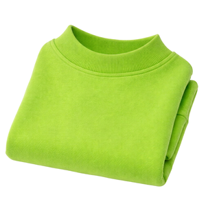 Bright Green Fleece Dog Sweatshirt Cozy Pullover Soft Warm Pet Clothing for Small Dogs Cold Weather Wear - Product Image 6