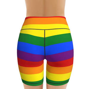 Pantalones cortos transpirables para gimnasio y Fitness para mujer, pantalones cortos deportivos de último diseño, pantalones cortos multicolores para Fitness - Product Image 3