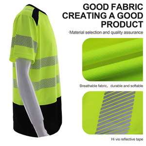 เสื้อใส่ทำงานผ้าฝ้ายสะท้อนแสงแบบมีบริการ OEM เสื้อใส่ทำงานทำจากผ้าคอตตอน - Product Image 2