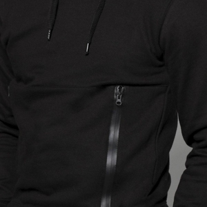 Top vente Logo personnalisé Zip hommes Jogging survêtement chaud hiver Shorts décontracté fait sur commande fermeture éclair sport disponible en gros - Product Image 5