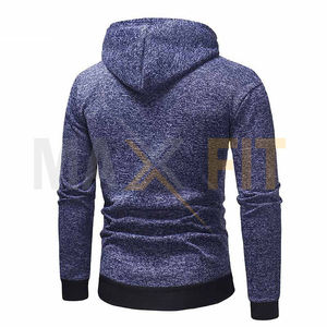 MAXFIT-Jersey de algodón 100% para hombre, ropa deportiva ajustada con Logo personalizado OEM, jersey de diferentes estilos, Sudadera con capucha - Product Image 2