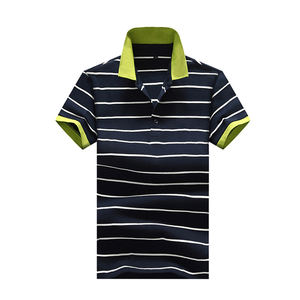 2026 été saisons hommes Polo respirant Stretch tricot T-Shirt coupe régulière à manches courtes col haut - Product Image 5