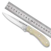 Couteaux de chasse, de cuisine et EDC personnalisés en gros, en acier inoxydable D2, lame de 95 mm, qualité artisanale, bois d'olivier exotique