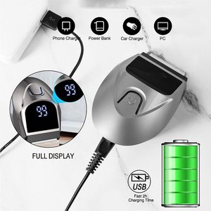 Tondeuse à cheveux électrique sans fil rechargeable et étanche, kit de coupe de cheveux pour hommes, tondeuse à cheveux pour le soin de la tête, alimentée par batterie - Product Image 6