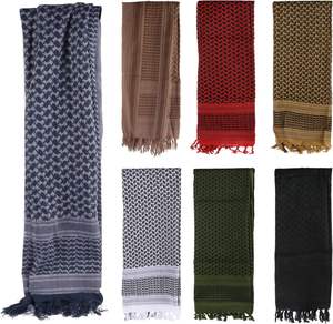 Écharpe tactique en coton OEM Shemagh Écharpe tactique légère Camouflage Enveloppe du désert pour hommes pour activités de plein air - Product Image 5