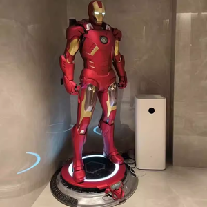 Marvels <span class=keywords><strong>Comics</strong></span> Grande Résine MK7 MK50 MK85 <span class=keywords><strong>Iron</strong></span> <span class=keywords><strong>Man</strong></span> Statues 1/1 Nature Résine Artisanat Sculpture en Stock - Product Image 3