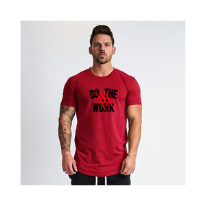 Logo personnalisé T-shirts de gym pour hommes T-shirt de sport raglan à manches courtes pour la course à pied et l'entraînement physique - Product Image 6