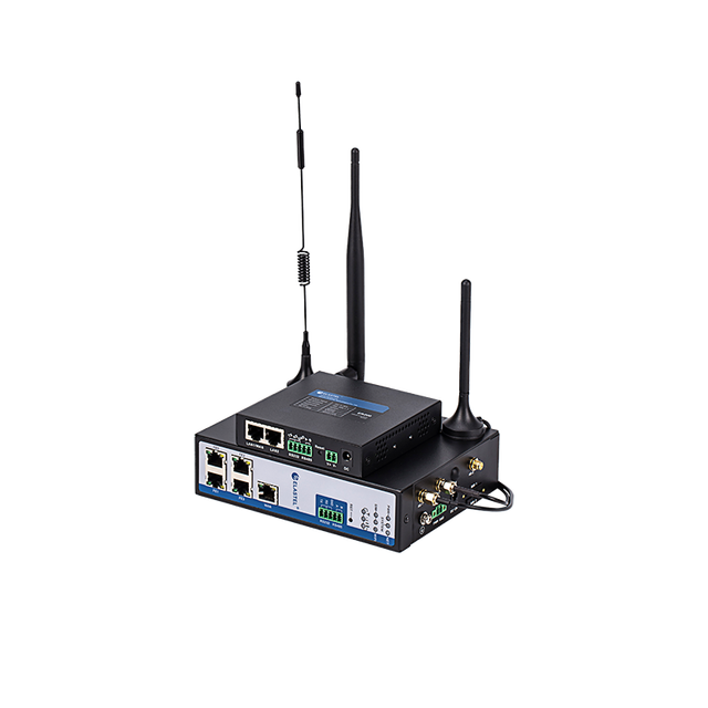 Industrial 4G LTE Router with SIM Card Slot OpenWrt Captive Portal WiFi Router for Commercial Networking