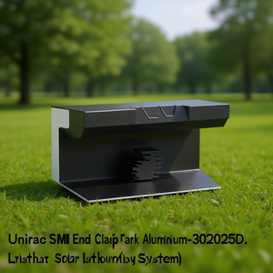 ตัวหนีบปลายราง Unirac SM รุ่น F สีดำอะลูมิเนียม-302025D - Product Image 2