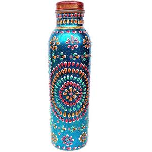 ขวดน้ำโลหะทองแดงโบราณพร้อมขวดน้ำอุปกรณ์เสริมในห้องครัวขวดปิกนิกเพื่อนเป็นมิตรกับสิ่งแวดล้อม - Product Image 3